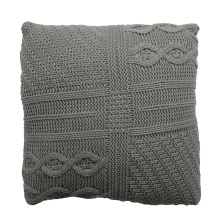 Factory Directly Selling Knitted Cover Square Shape Chair Seat Cushion